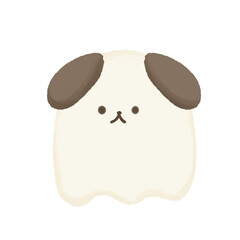 vector illustration of a cartoon dog