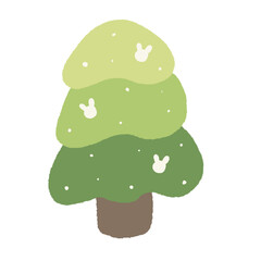 vector illustration of a tree