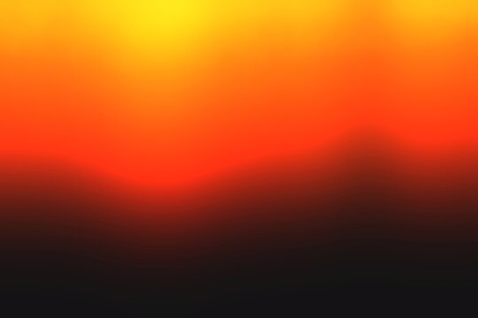 Light leak with a fiery orange and red gradient evokes a warm and dramatic sunset