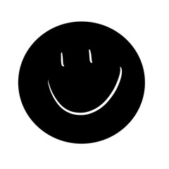 cute smile emoji clip art, cute sticker for your journal