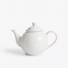 Elegant porcelain teapot, perfect for serving tea 