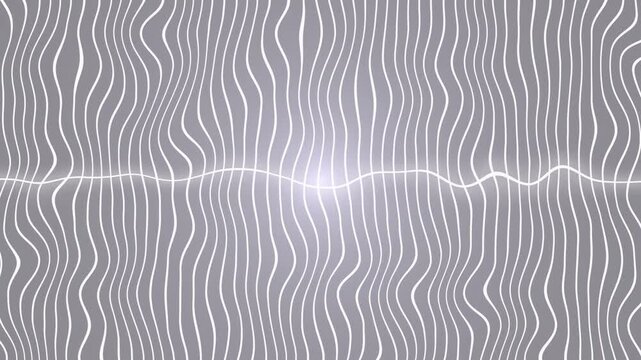 Grid background and glowing line