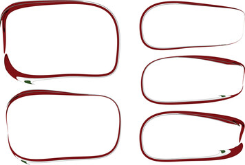 dark red bordo color abstract creative rectangular text box frames