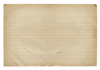 Isolated Vintage Lined Paper Texture Background