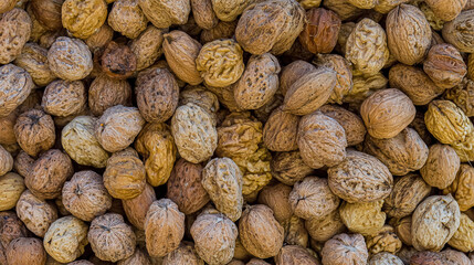 Roasted Chickpea or Garbanzo Bean Background in Horizontal Orientation, Also Known as Bengal Gram or Egyptian Pea.