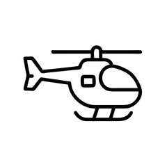 helicopter vector illustration