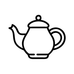 teapot isolated on white