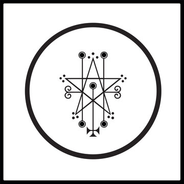 Astaroth is often associated with demonology or occult symbols.