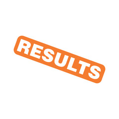 Results Letter Rubber Stamp Template