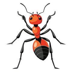 
Happy Cartoon Ant Character