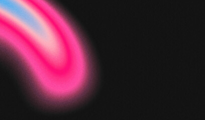 Y2K grainy gradient featuring a vibrant blue core radiating outwards to a soft pink aura, reminiscent of early 2000s digital aesthetics. It evokes a sense of nostalgia and technological futurism