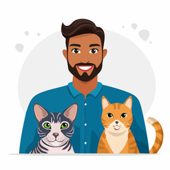 cartoon cat and dog