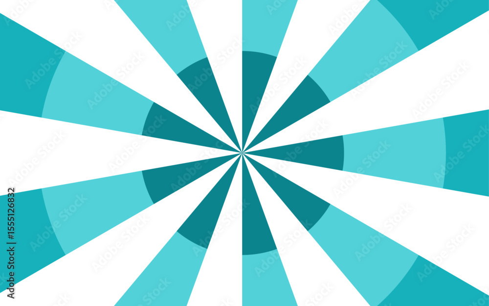 Poster abstract high-contrast, optical illusion background with a bold spiral pattern. wavy orange and whit