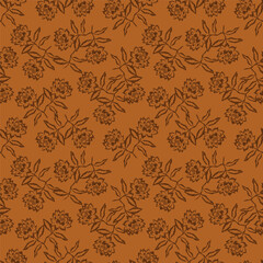 Obraz premium allover seamless design pattern for anything printing