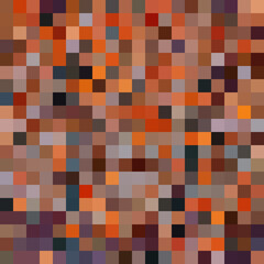 Colorful abstract mosaic background. Pixel effect. Camo and camouflage.