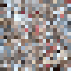 Colorful abstract mosaic background. Pixel effect. Camo and camouflage.