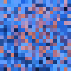 Colorful abstract mosaic background. Pixel effect. Camo and camouflage.