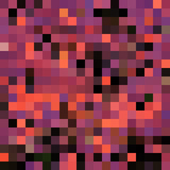 Colorful abstract mosaic background. Pixel effect. Camo and camouflage.