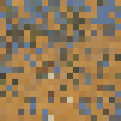 Colorful abstract mosaic background. Pixel effect. Camo and camouflage.