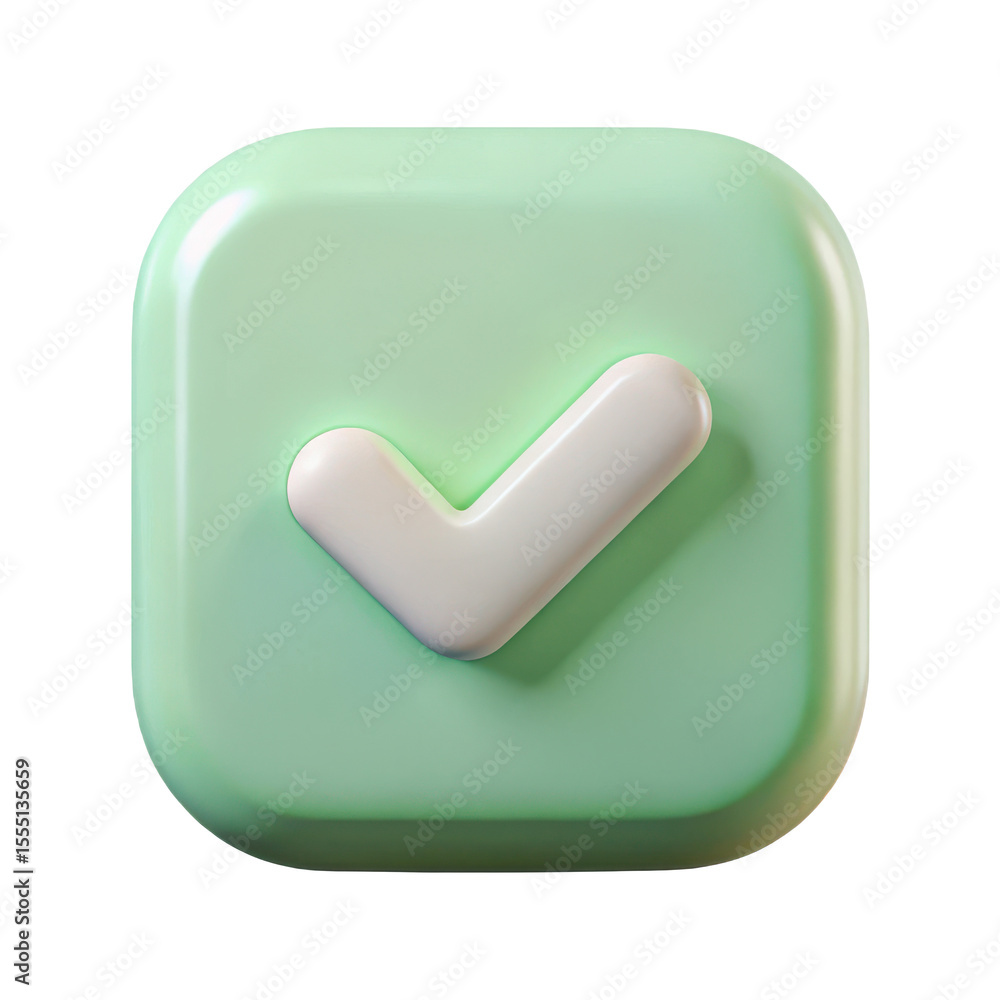 Poster check mark icon vector illustration design concept for user interface and user experience design