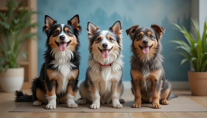 Obraz premium Modern doogs