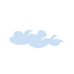 Cartoon Cloud Vector Icon