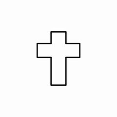 cross symbol icon sign vector