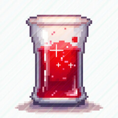 Red Wine Glass Emoji — 3D Wine Glass with Red Wine