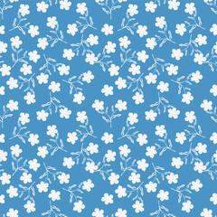 multicolor exotic hand drawn floral seamless pattern