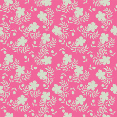 vintage floral seamless pattern. Rich with nostalgia and classic elegance, this pattern evokes the charm of a bygone era for print and textile