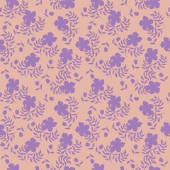 vintage floral seamless pattern. Rich with nostalgia and classic elegance, this pattern evokes the charm of a bygone era for print and textile