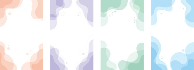 Abstract background with watercolor splashes