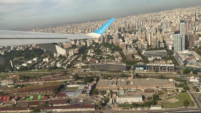 aerial view of city