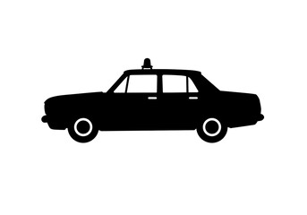 Fototapeta premium black and white car