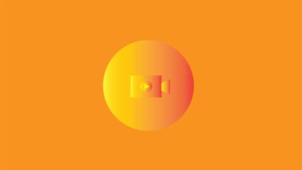 Abstract circle recorder camera icon,Video Camera Icon simple.