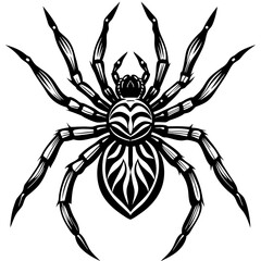 Obraz premium black and white tattoo