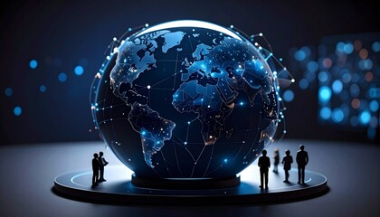 Global Team Working on Interconnected Data