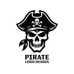 Pirate Vector Logo Design