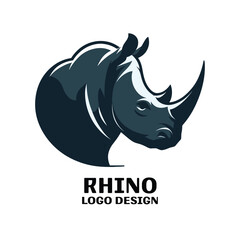 Rhino Vector Logo Design