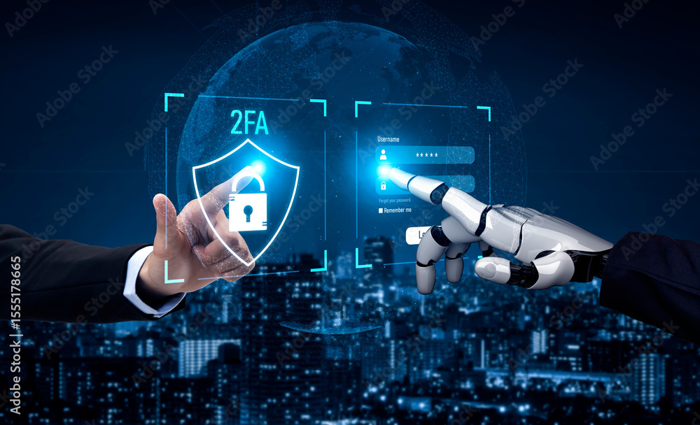 Poster ai enhances two-factor authentication by analyzing login behavior, detecting suspicious activity, an