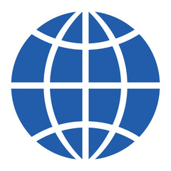 World Illustration of Globe, WWW, World Wide Web, Global Connectivity, and Blue Global Vector Design, Earth, Internet, Planet,