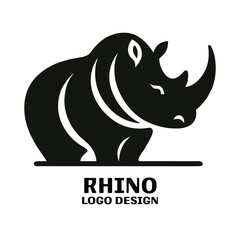 Rhino Vector Logo Design
