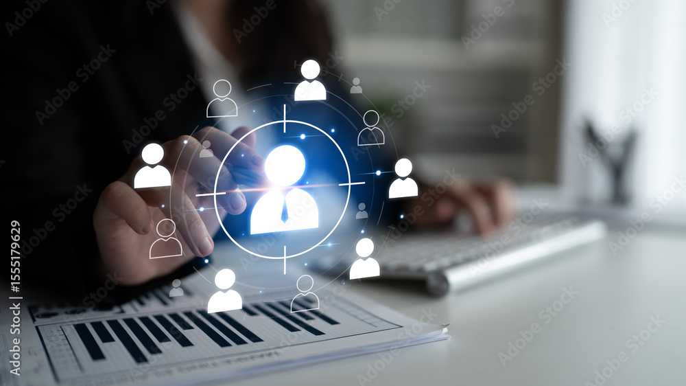 Poster customer targeting helps identify audience. improves strategy target, customer targeting supports se