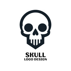 Skull Vector Logo Design