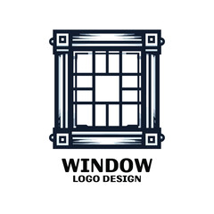 Window Vector Logo Design