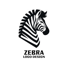 Zebra Vector Logo Design