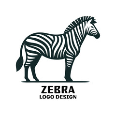 Zebra Vector Logo Design