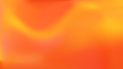 Naklejka na ściany i meble Yellow autumn color gradation gradient background. Abstract warm palette with orange blur effect. Vector design for fall sale with seasonal tone.