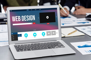 Website design software provide brisk template for online retail business and e-commerce