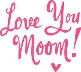 A pink handwritten-style message reads 